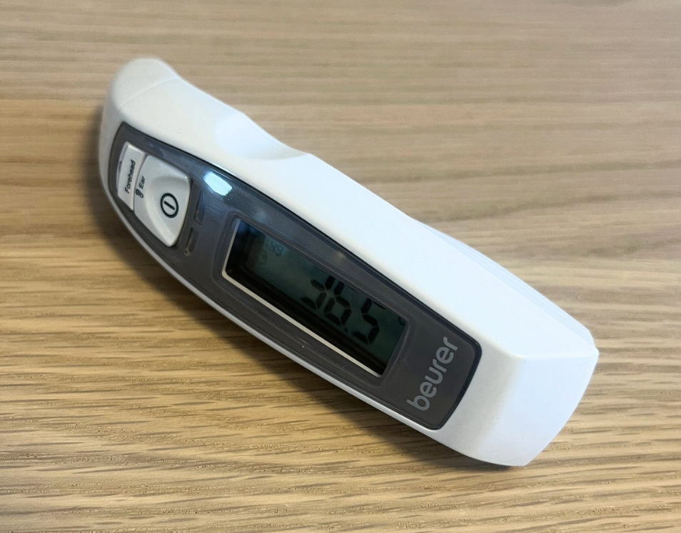 BEURER panne- og øretermometer, FT65 febermåler test